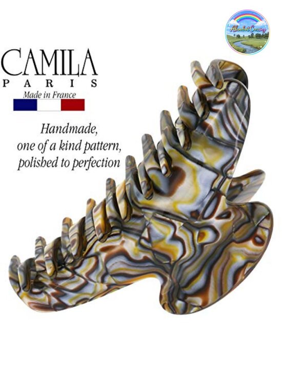 Large Hair Claw Clip for Thick Hair - Strong Hold Cellulose Acetate main image 5